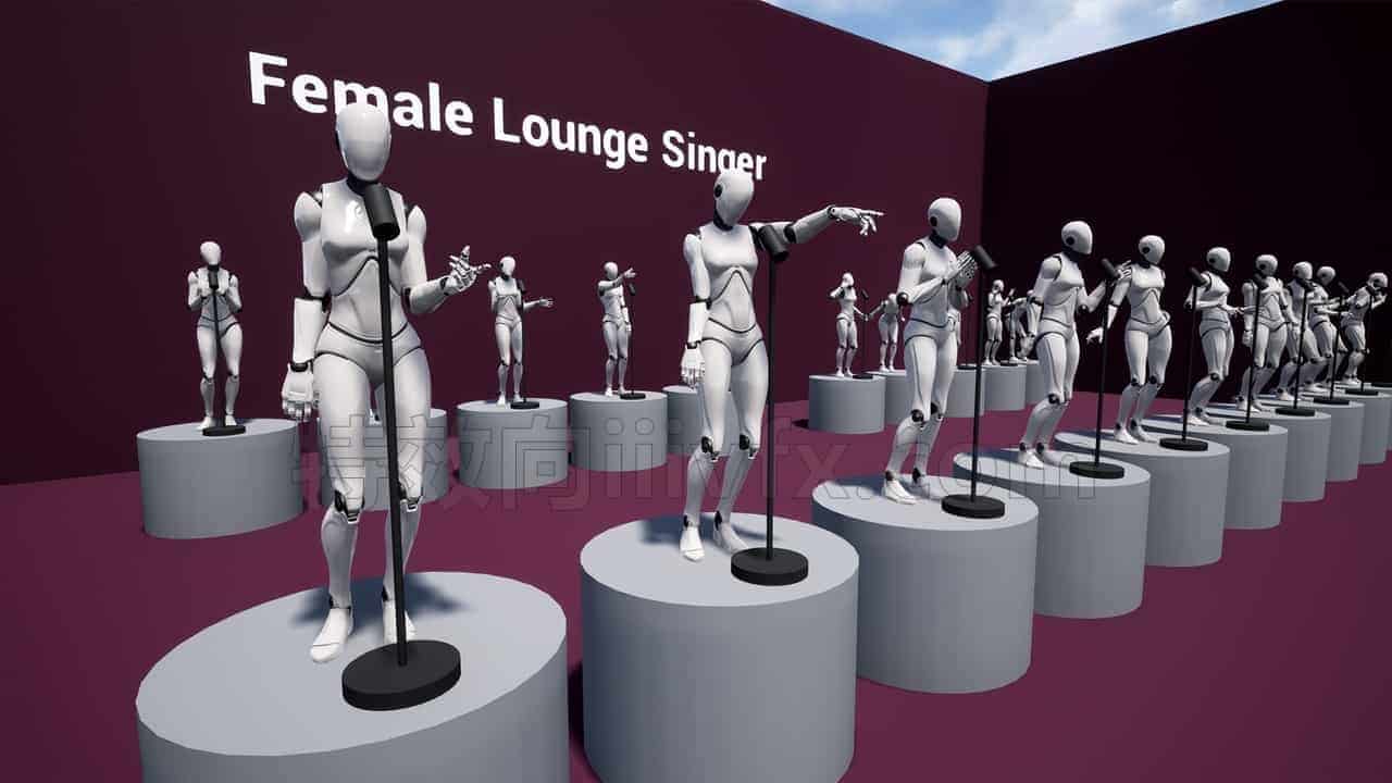 Female_Lounge_Singer-UE5动作库