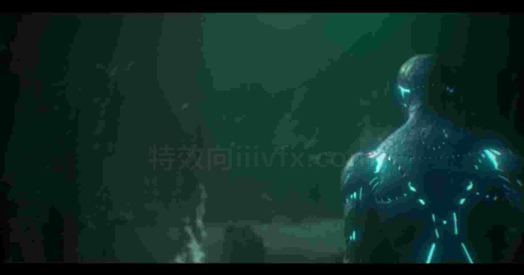 houdini19海底巨兽hip工程文件破冰出水