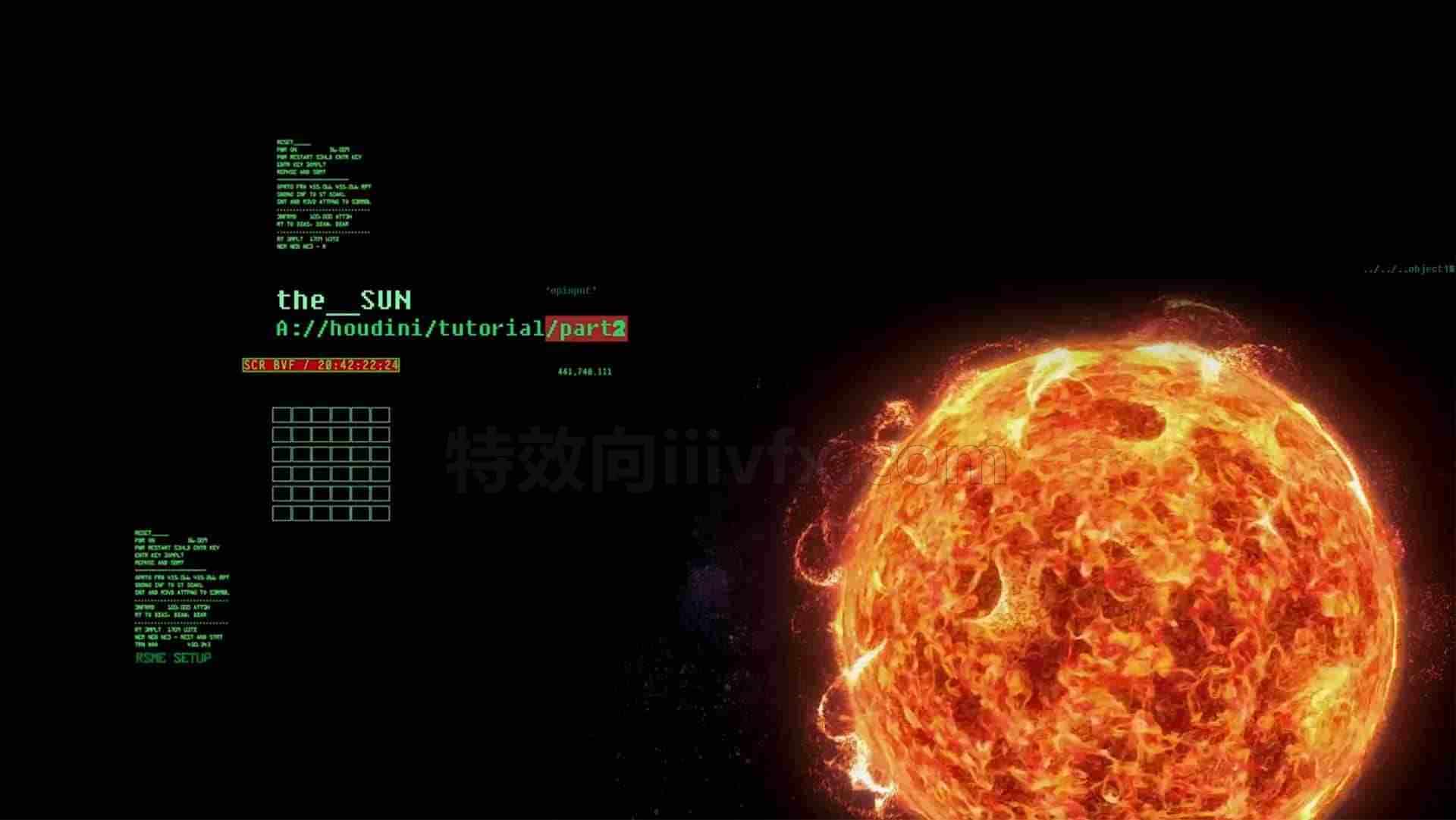 houdini太阳资产文件hda资产