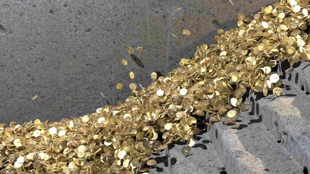 刚体rbd模拟金币落在楼梯上hip工程