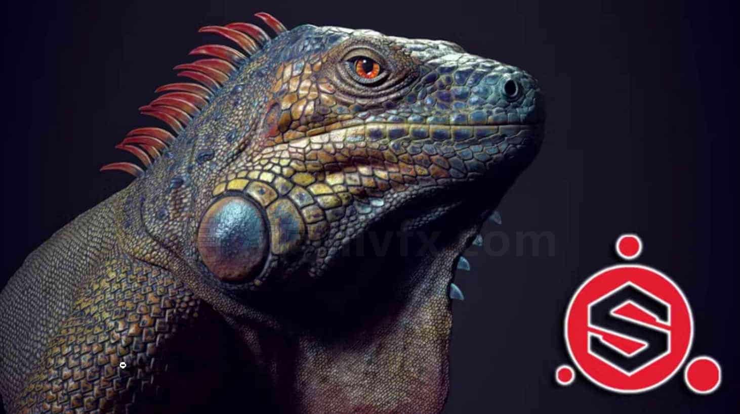 Substance Painter 中的生物实时纹理制作完整課程