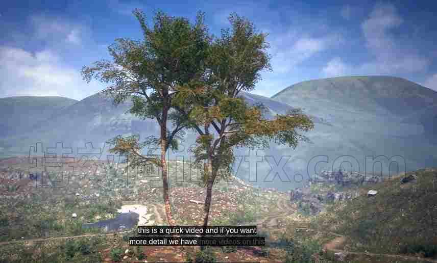 SideFX工具包：树生成器Tree Generator