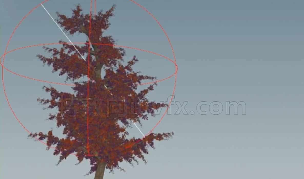 程序化建模树&Vellum吹动树叶Procedural Modeling Trees In Houdini