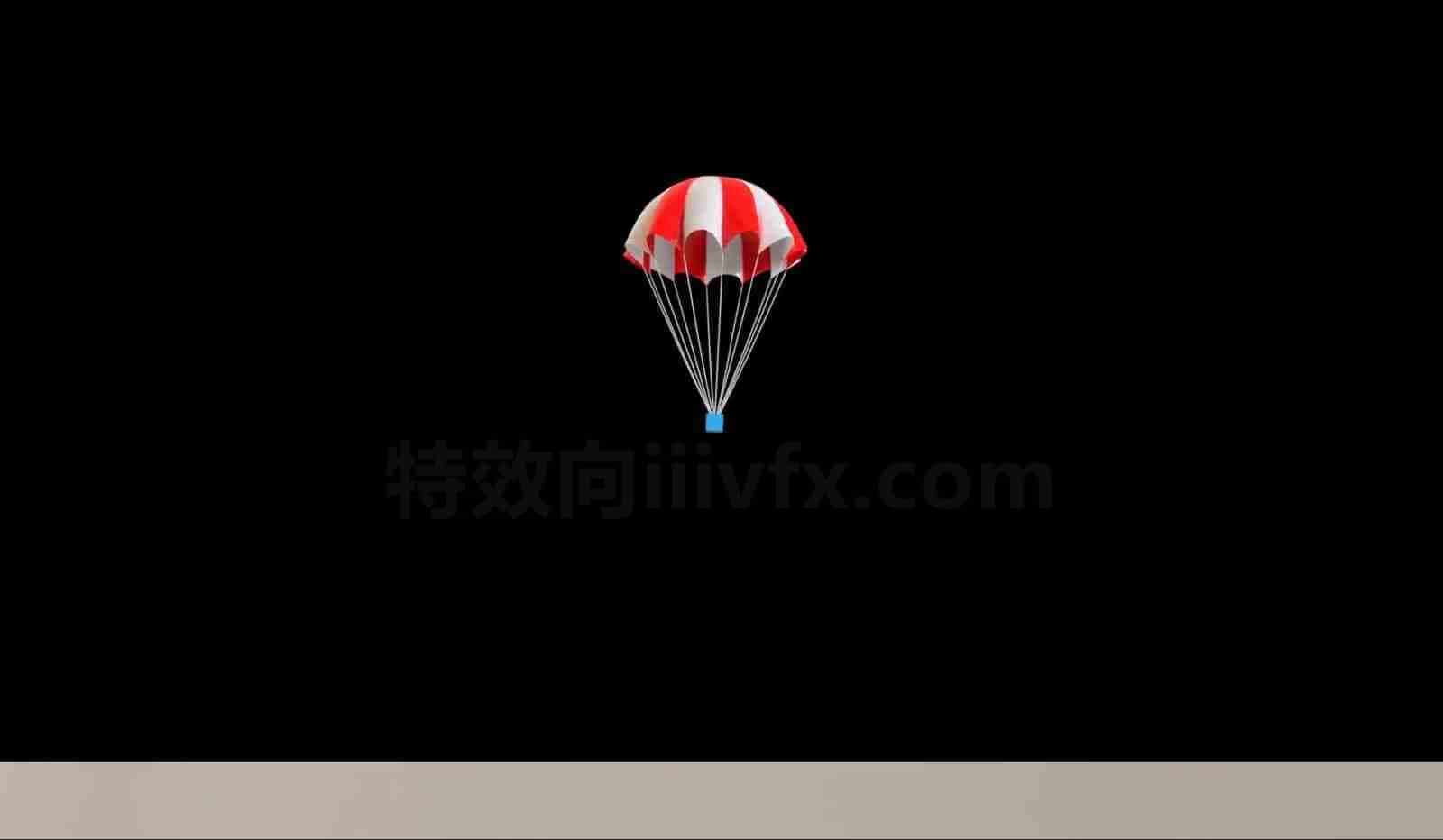 vellum刚体模拟气球降落伞hip工程
