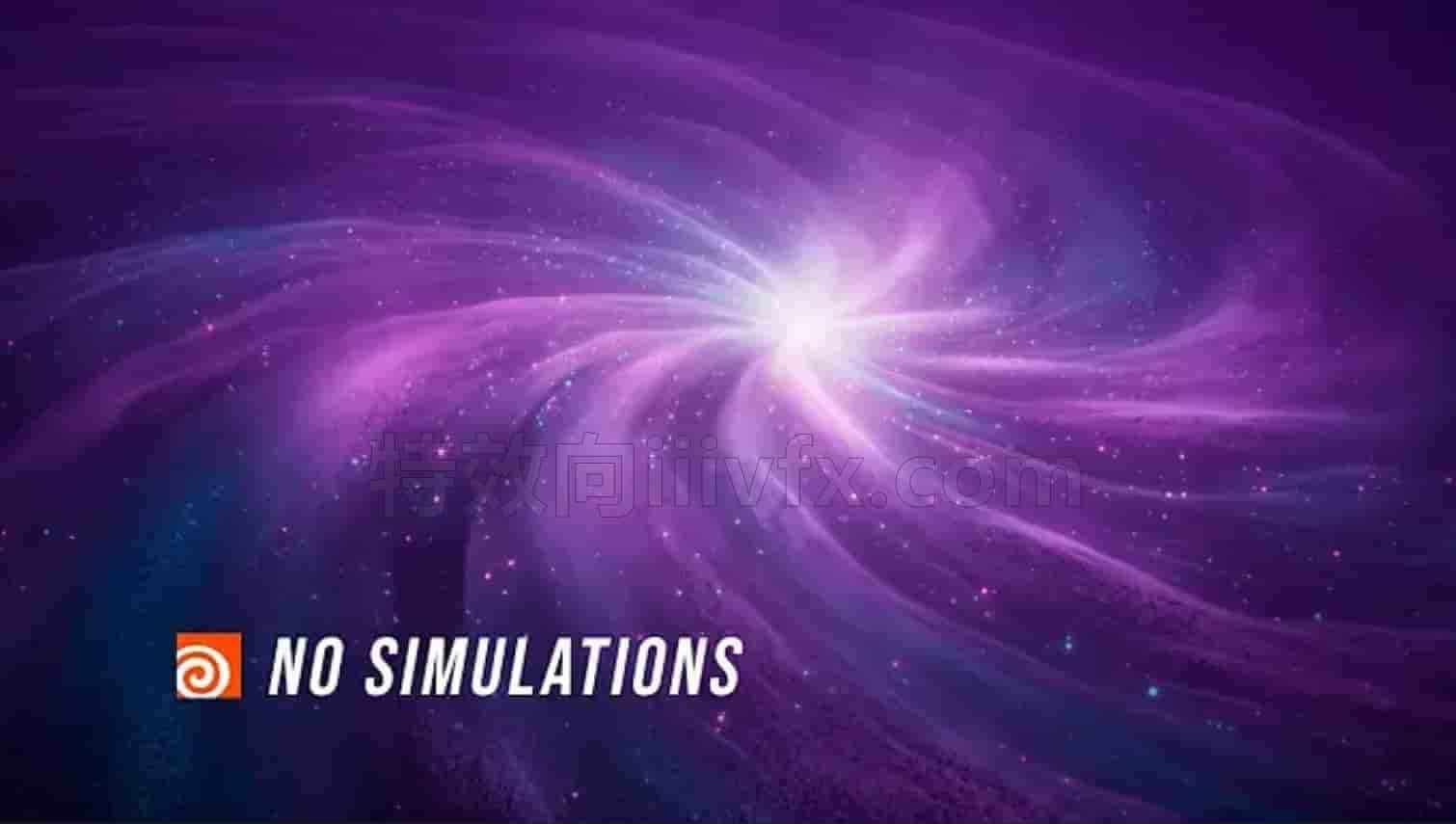 voxyde程序化星辰粒子教程 Procedural Galaxy Particles – Houdini Tutorial