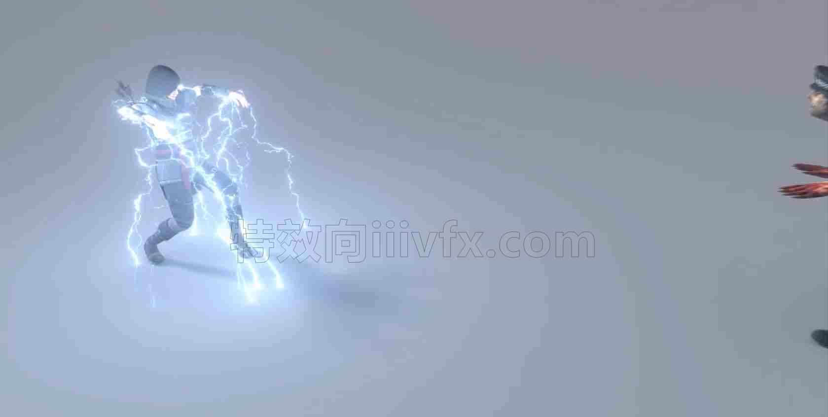 高级Houdini闪电设置hip工程all combined Lightning Setups