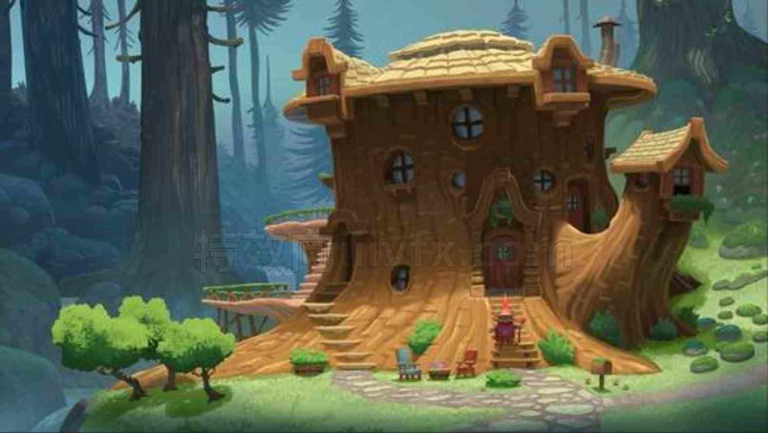 动画背景设计Designing Backgrounds for Animation-theg