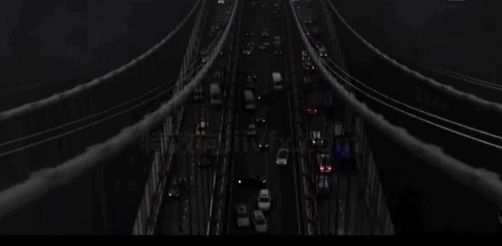 houdini大桥吊桥倒塌教程带工程Bridge destruction in houdini