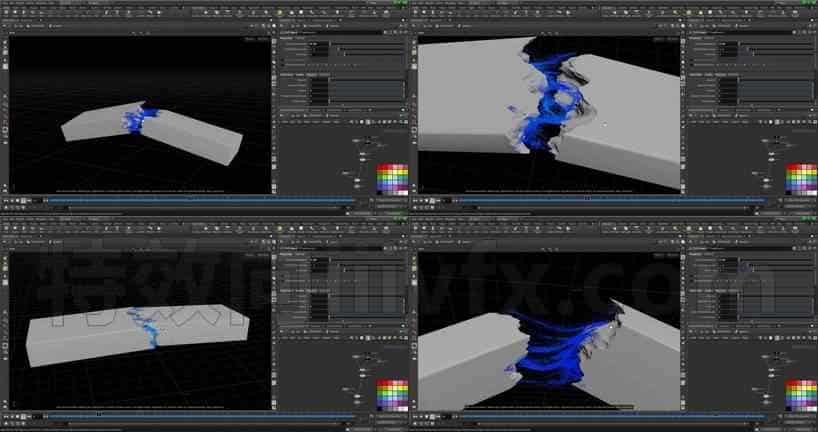 巧克力掰断效果Chocolate fx + hip file