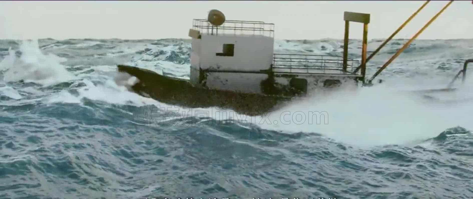 houdini暴风雨中的小船The Boat in a Storm带臀部hip项目文件海洋保密