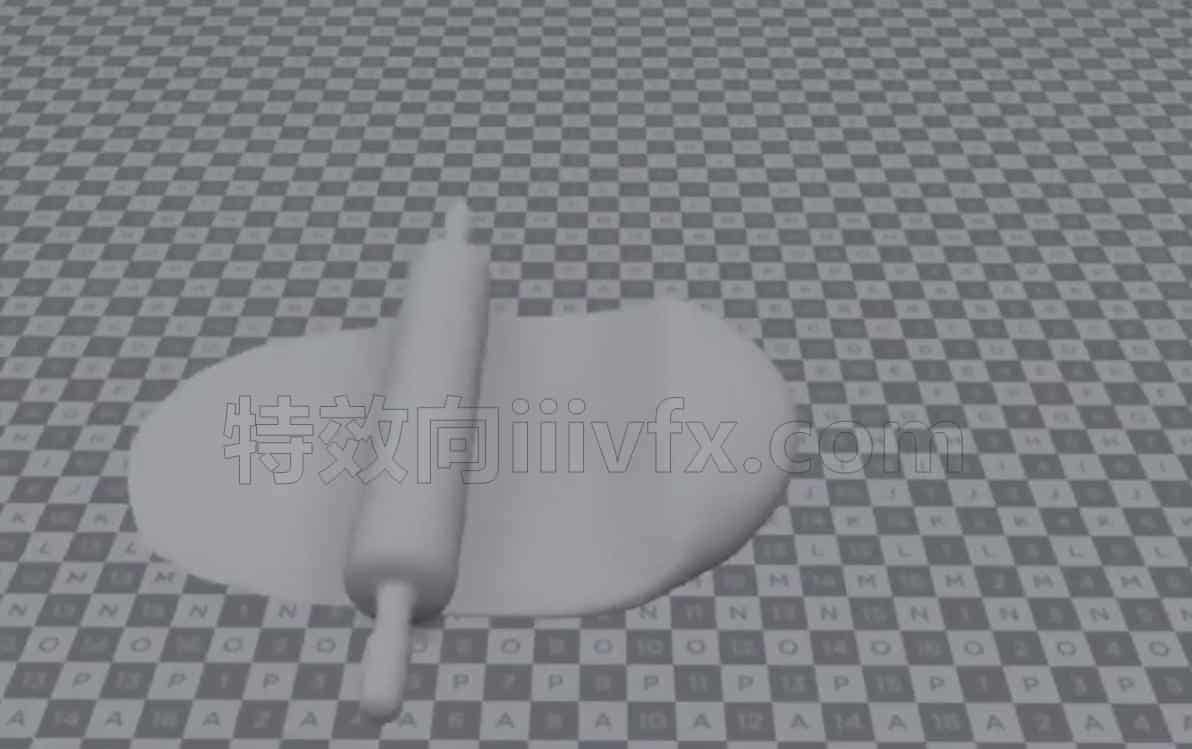 houdini18柔体特效手擀面工程文件