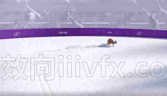 Houdini流体与滑雪轨迹的工程文件