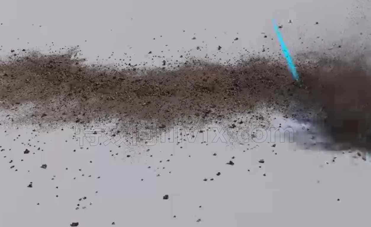 houdini特效破碎教程激光打地效果hip工程文件