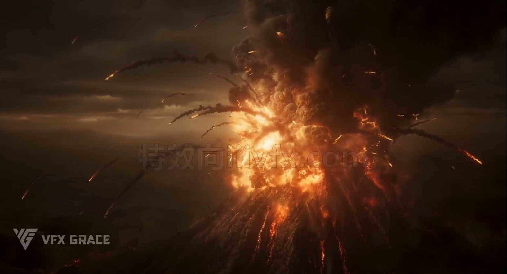 143篇 houdini火山喷发完整课程＋工程