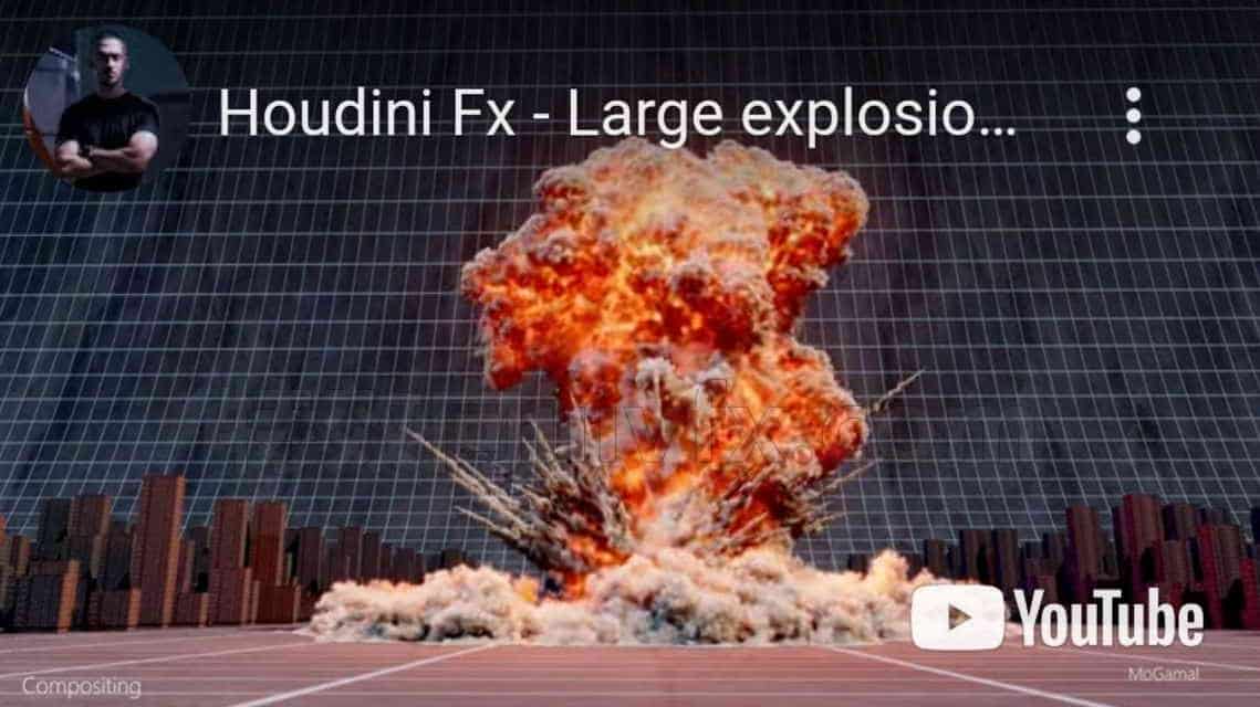 非官方的Houdini19核爆剧烈大爆炸工程