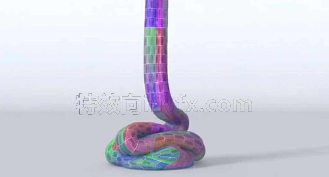 FLIP制作“挤牙膏”效果：粘稠液体的UV映射Houdini Tutorial: UV mapped Viscous sim