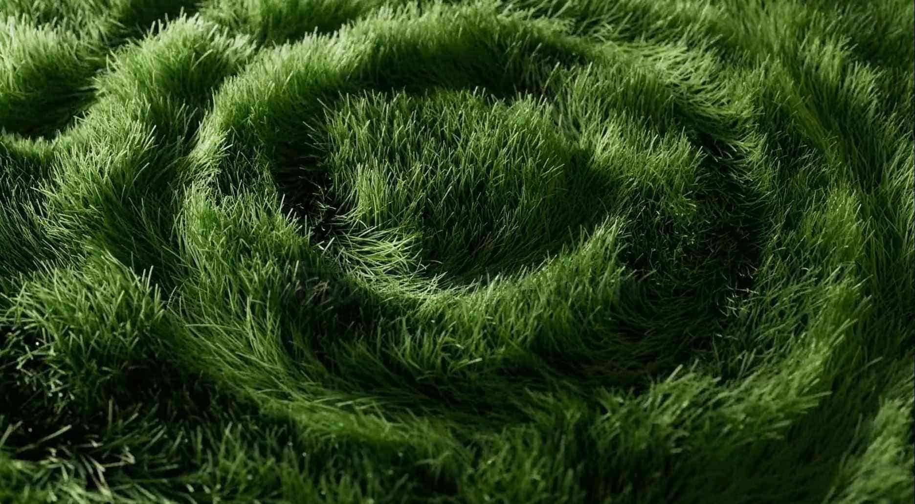 牛皮纸草地Vellum Grass 效果工程