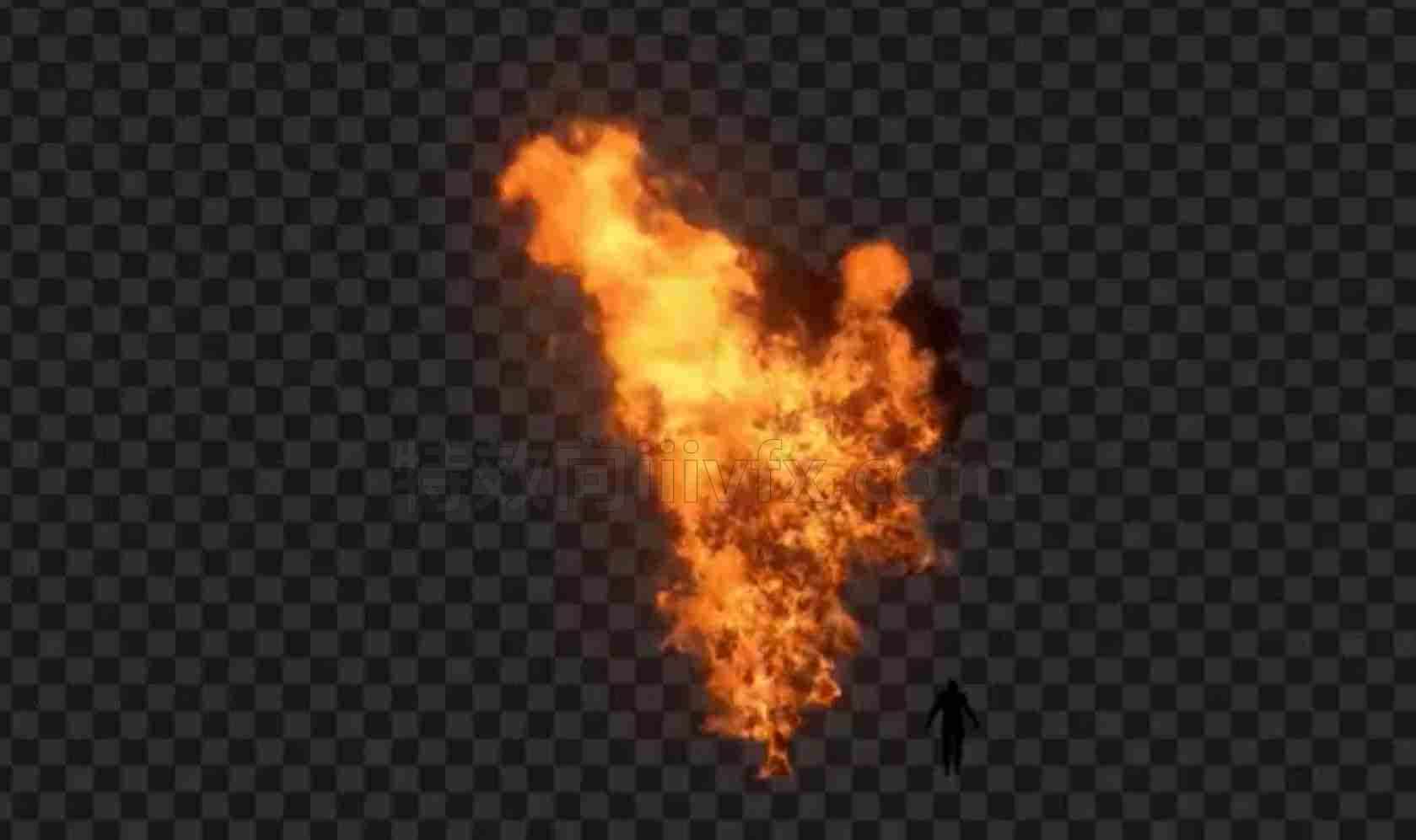 Houdini树着火焰hip工程Tree on Fire