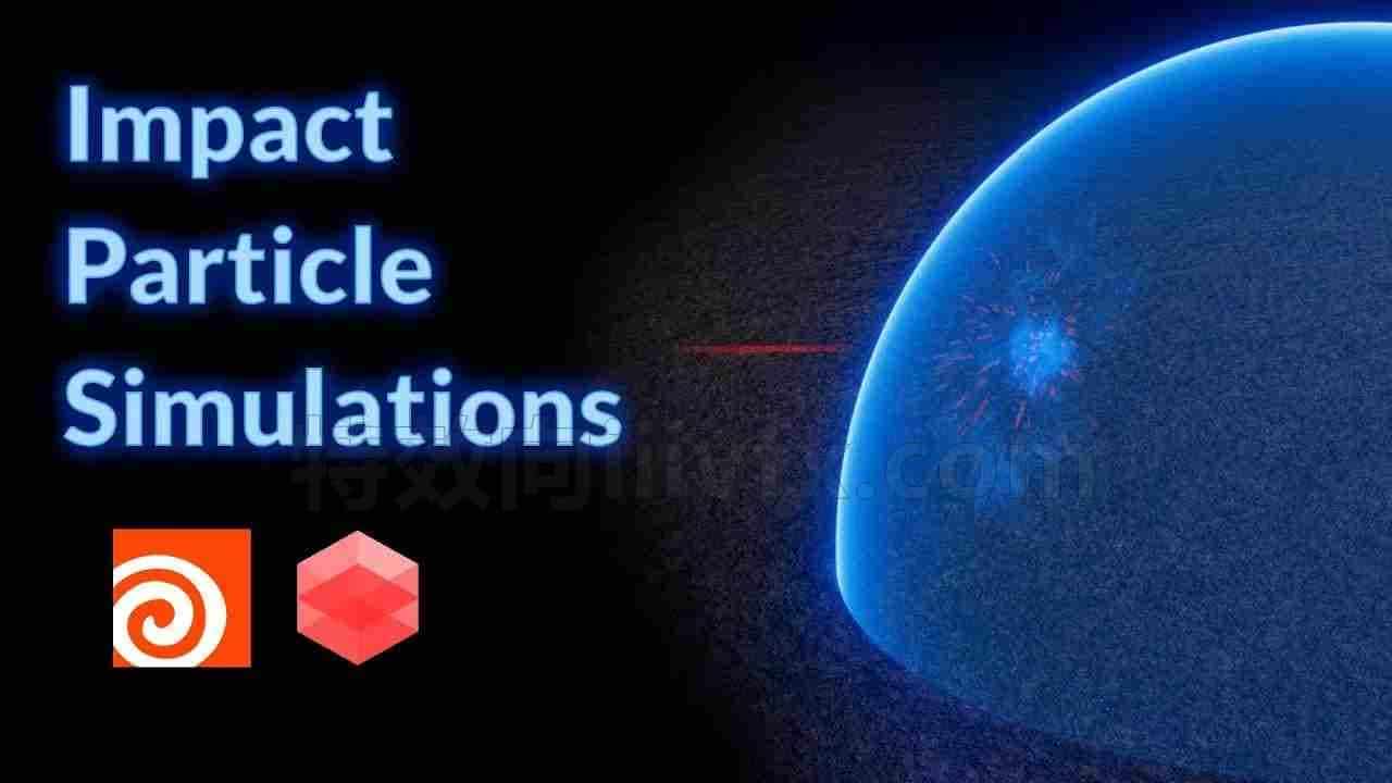 Houdini 19.5科幻射击盾牌吸收效应【hip项目文件】保密