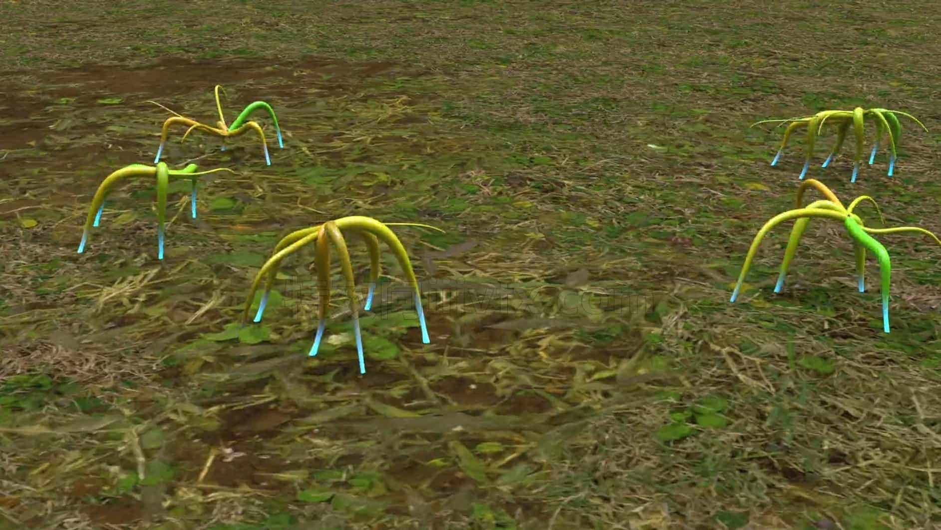 Houdini 移动触手 臀部hip工程