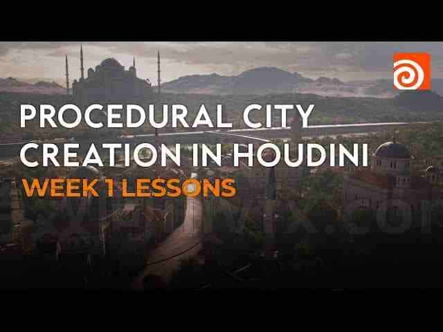 [已取消加密]某拳头城市-Houdini创建程序化大型大城市