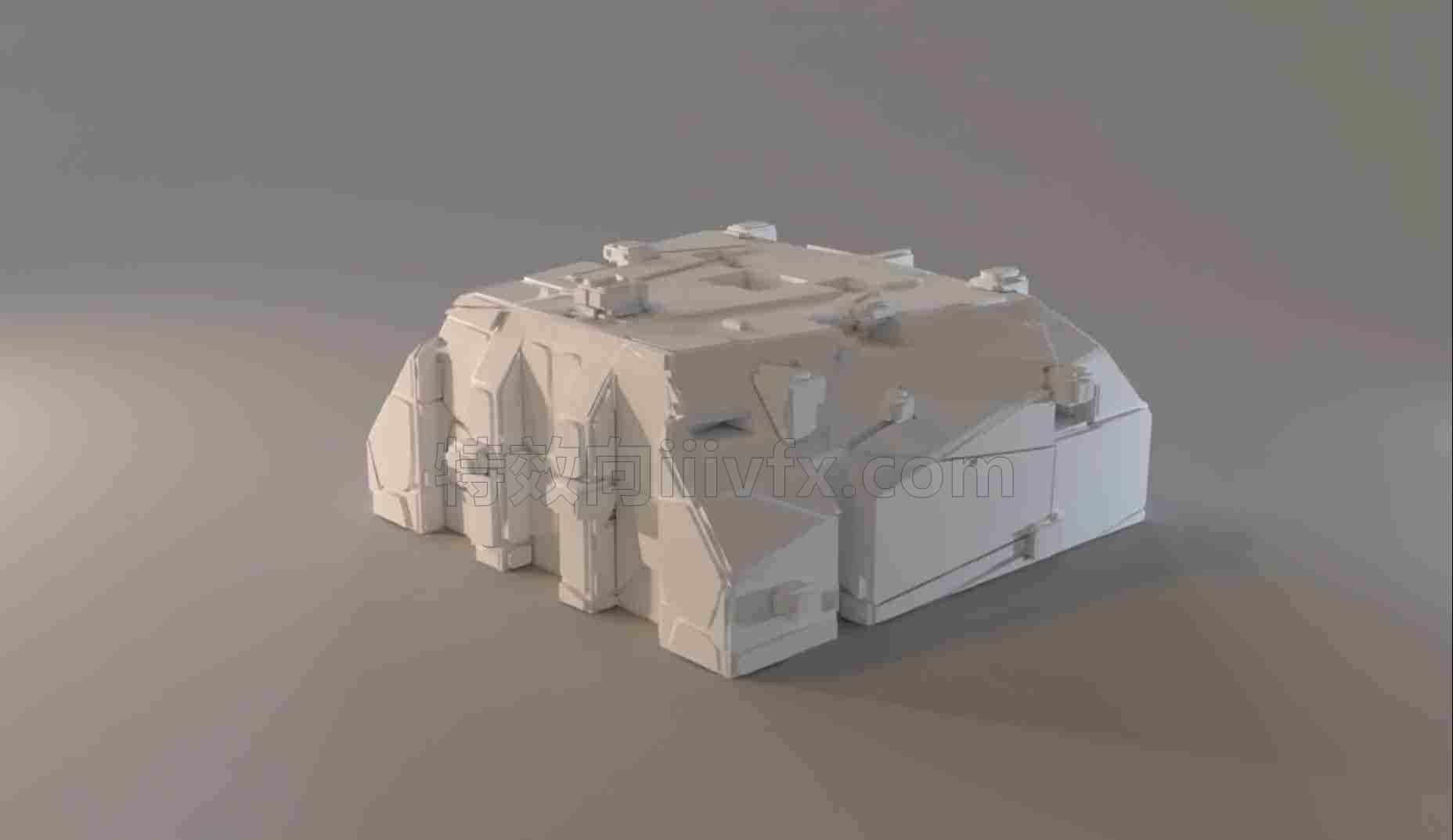 删除上船团购-程序化建模教程Houdini程序化vex建模教程HOUDINI?SCI-FI GENERATOR TUTORIAL