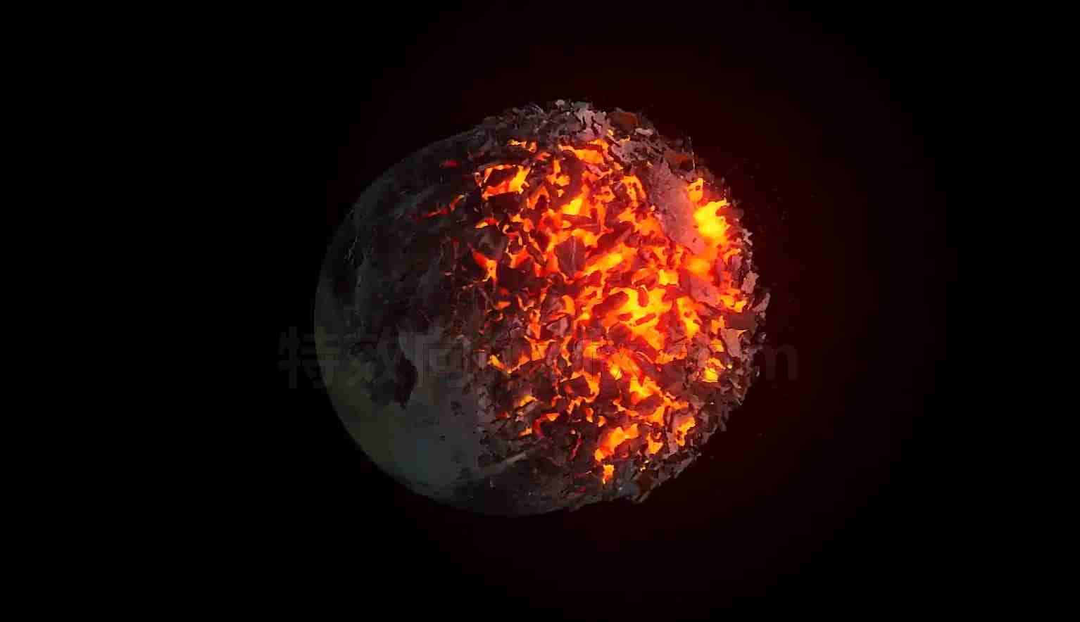 简易行星爆炸hip工程