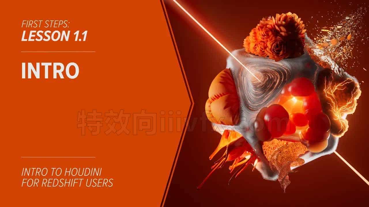 第199篇–HOUDINI广告级Mark艺术特效课程Elements