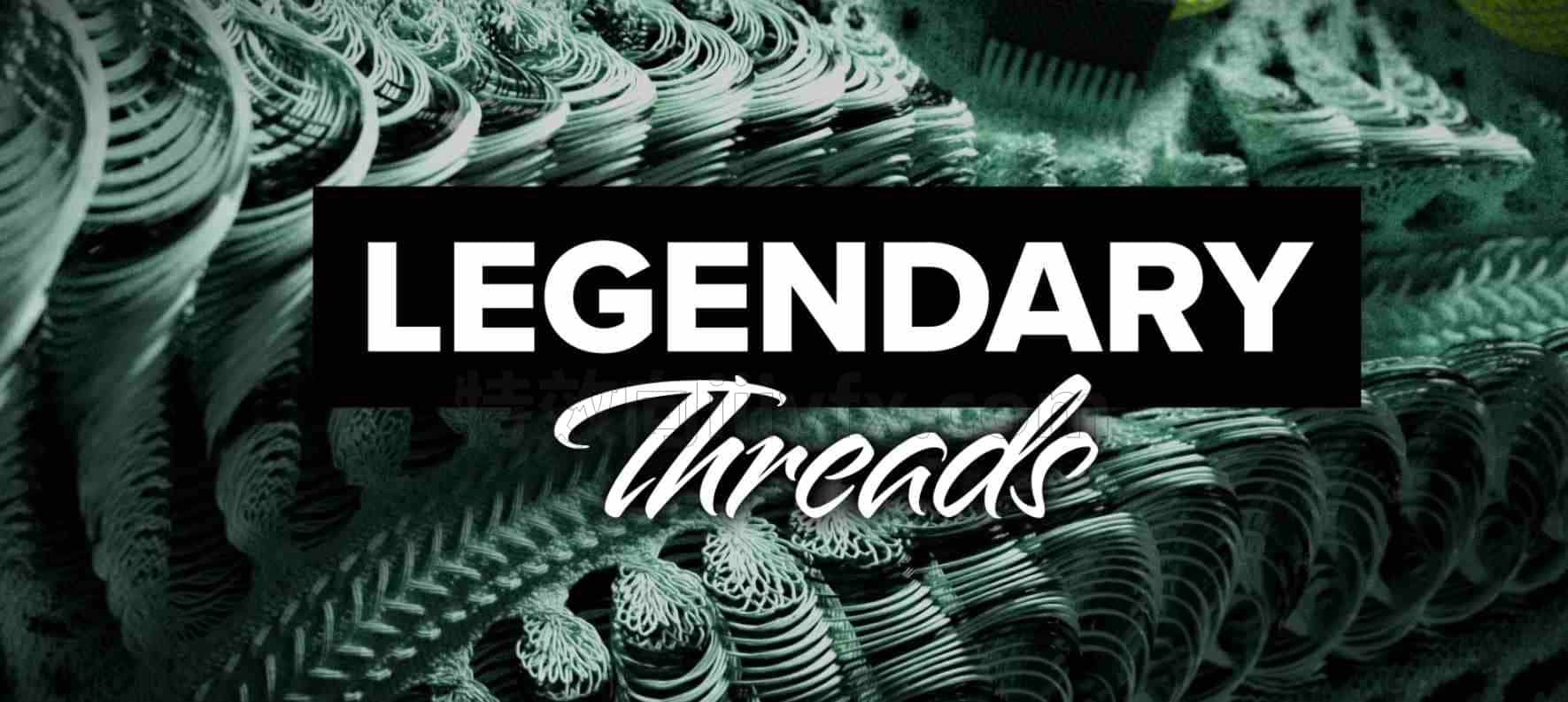 网盘更完（30号上午请重新保存）-Houdini编制生长效应Trig Review for Weaving in Houdini – Legendary Threads 类似毒液