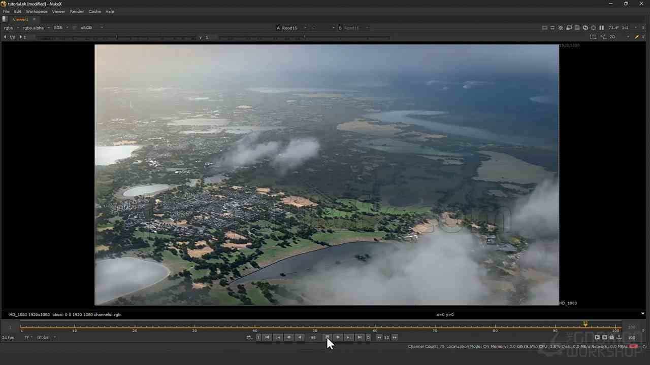 Houdini航拍地理环境程序化创建Creating a Large-Scale Aerial Shot-专业国产翻译-thego