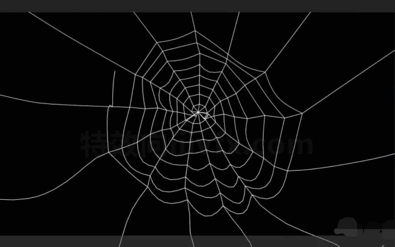 Houdini蜘蛛结网工程hip蜘蛛网 spider web