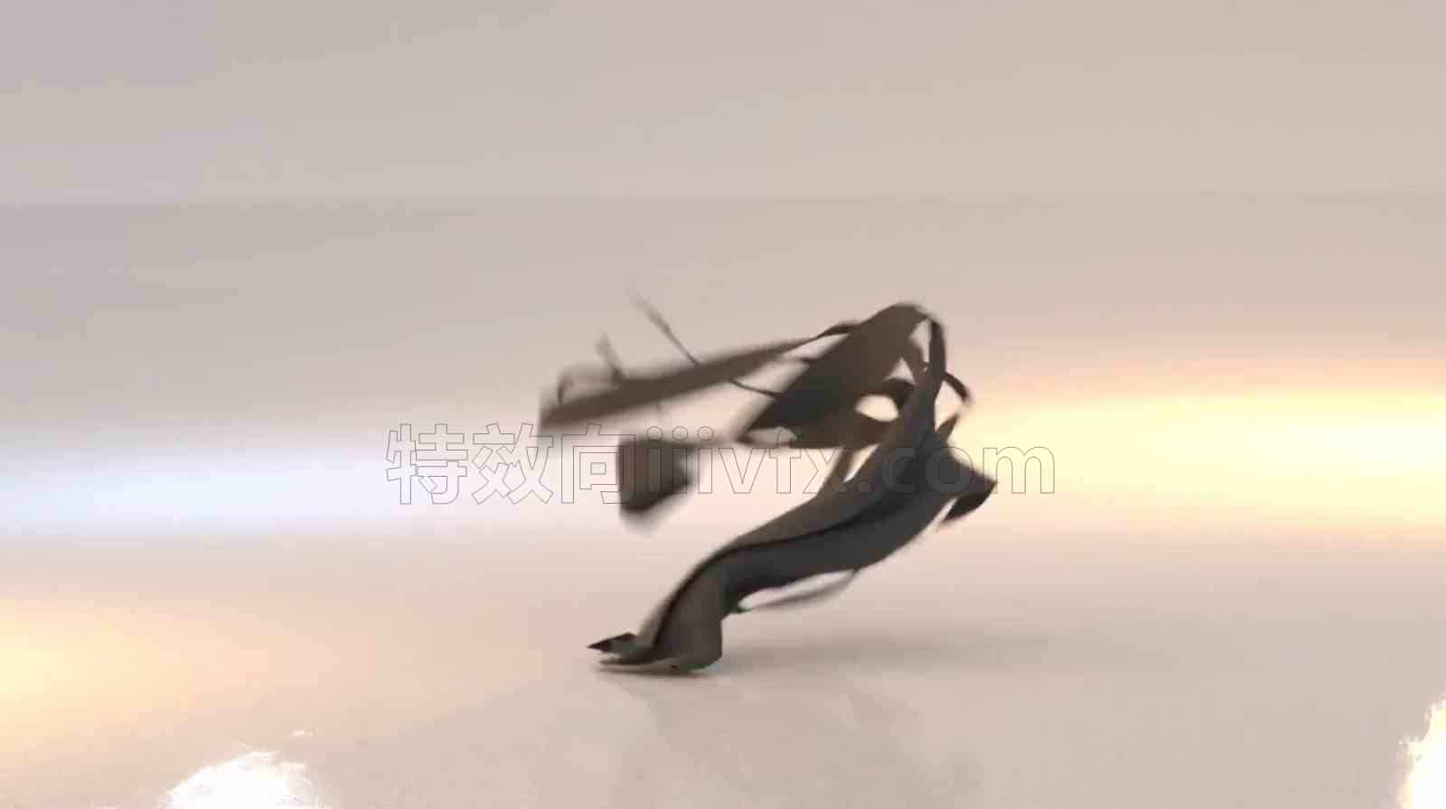 跳舞的披风布料消失hip工程-模拟哈利波特魔人逃跑