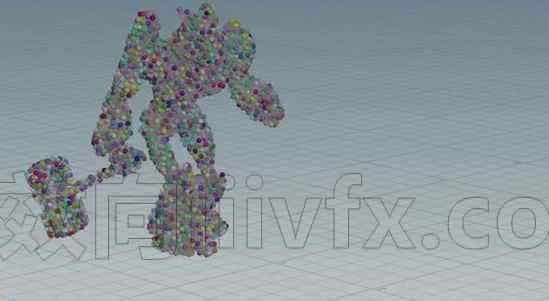 Houdini 固定在运动模型上采样点Houdini stick scatter points to a deforming model