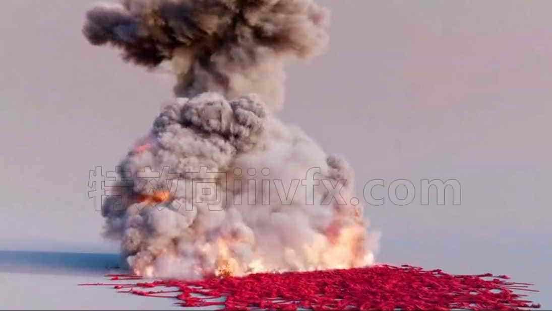 houdini大型鞭炮爆炸pyro特效Firecrackers Breakdown