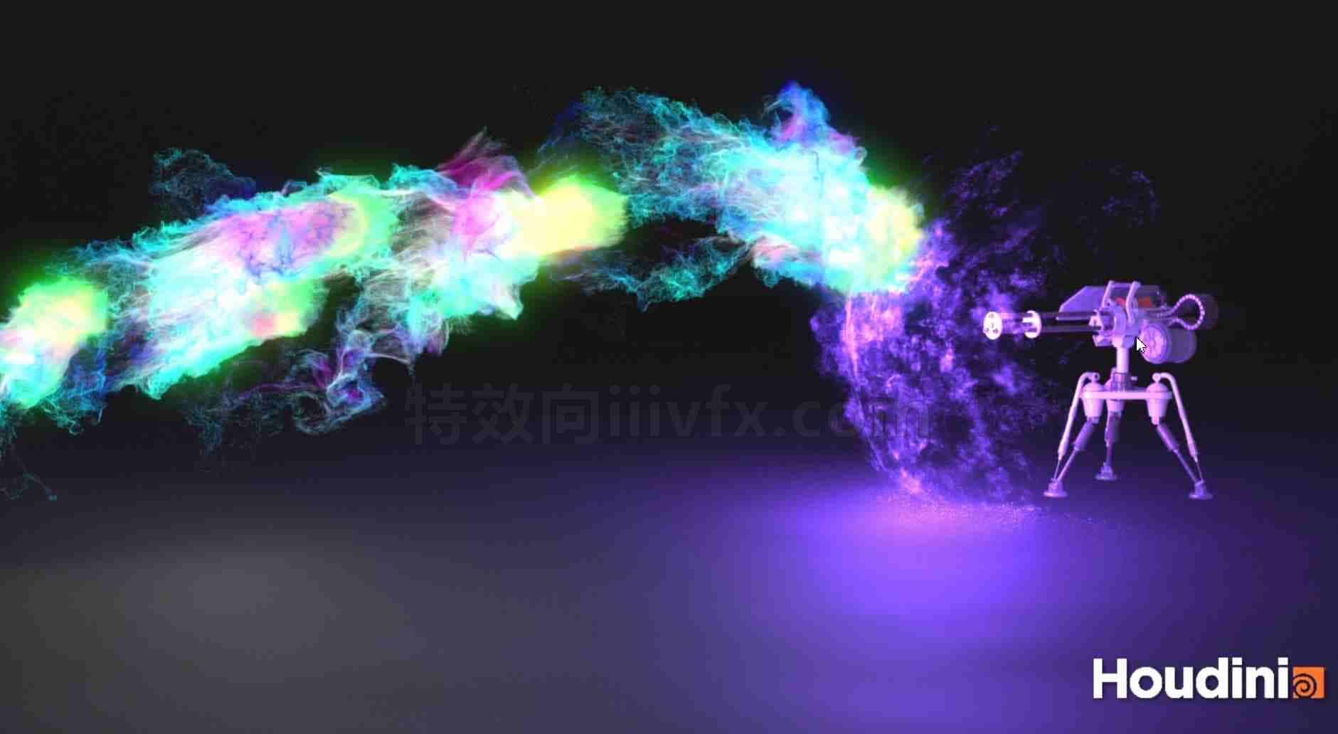 Houdini18.5魔法冲击波护盾牌hip工程文件