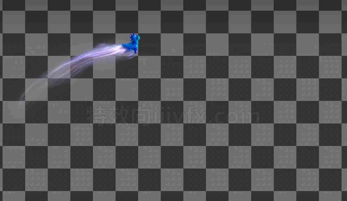 鸭子魔法光线拖尾hip工程