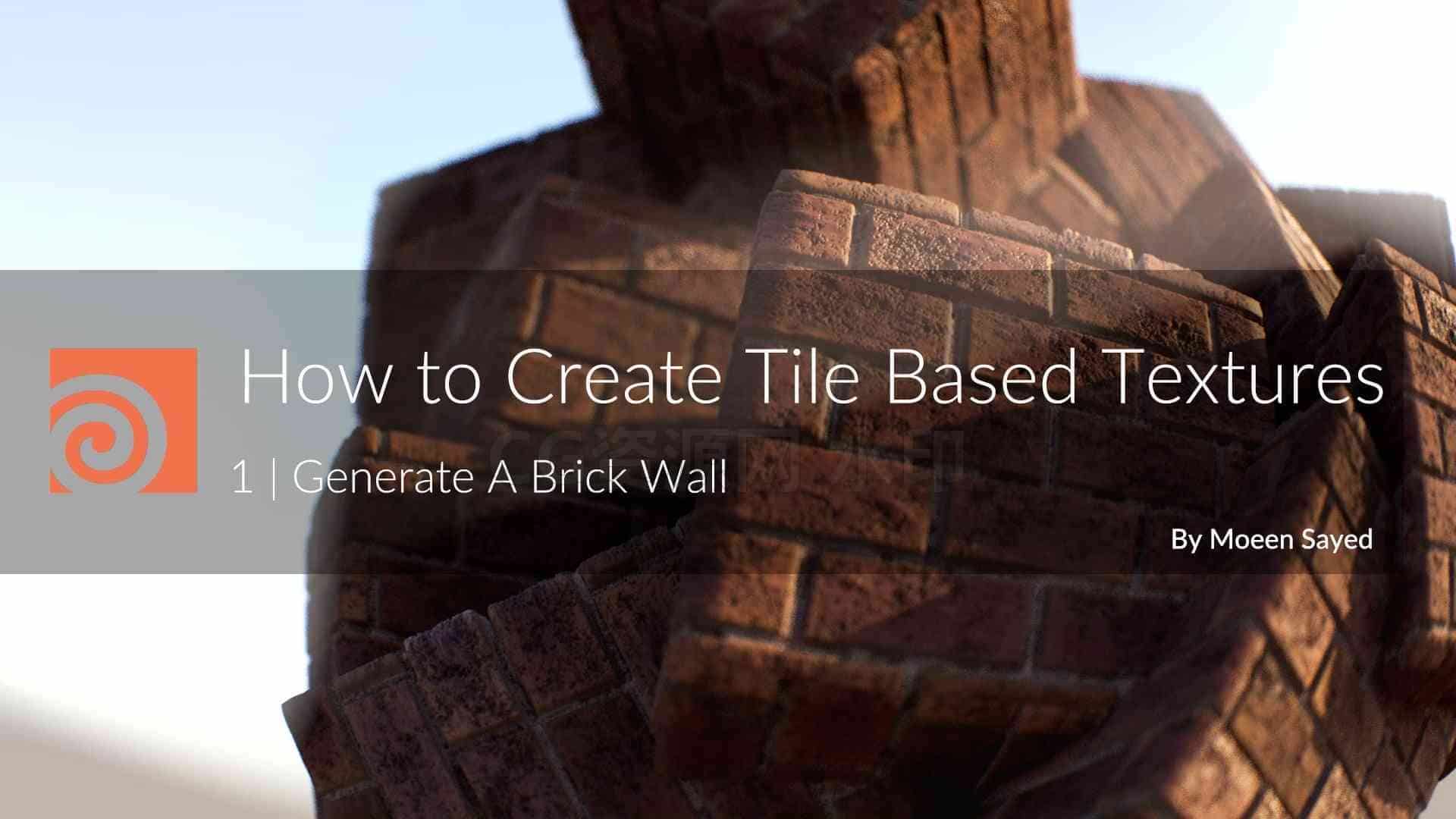 Houdini Tile Pattern Houdini如何创建基于平铺的纹理 HOW TO CREATE TILE-BASED TEXTURES-B站/公众号:特效向