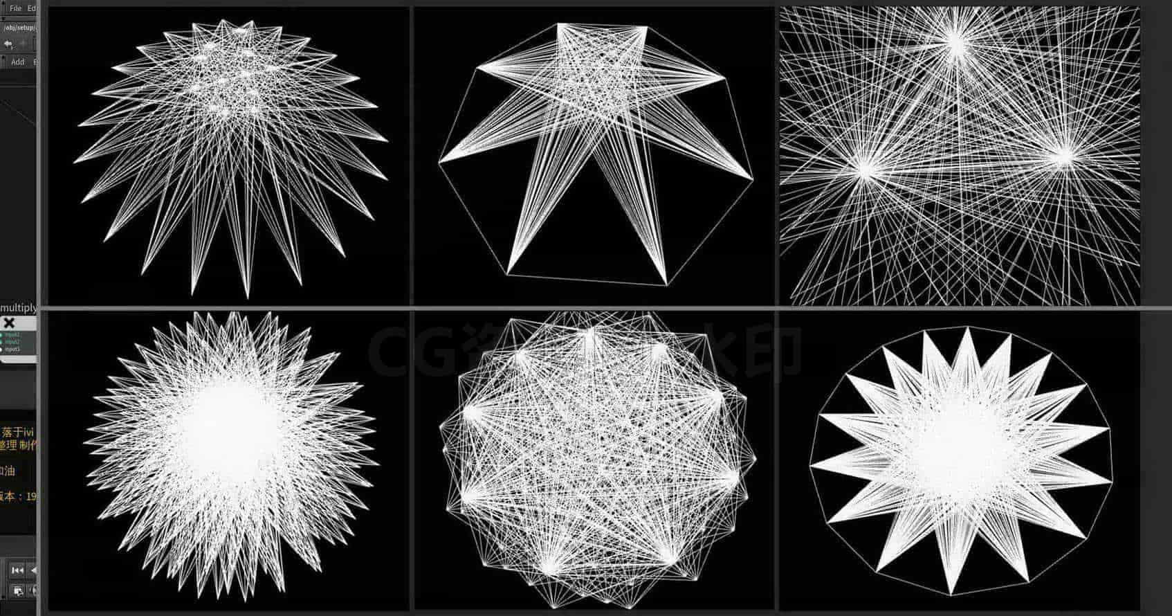 Houdini_VOP_连接两物体_所有的点-工具分享落于-B站/公众号:特效向