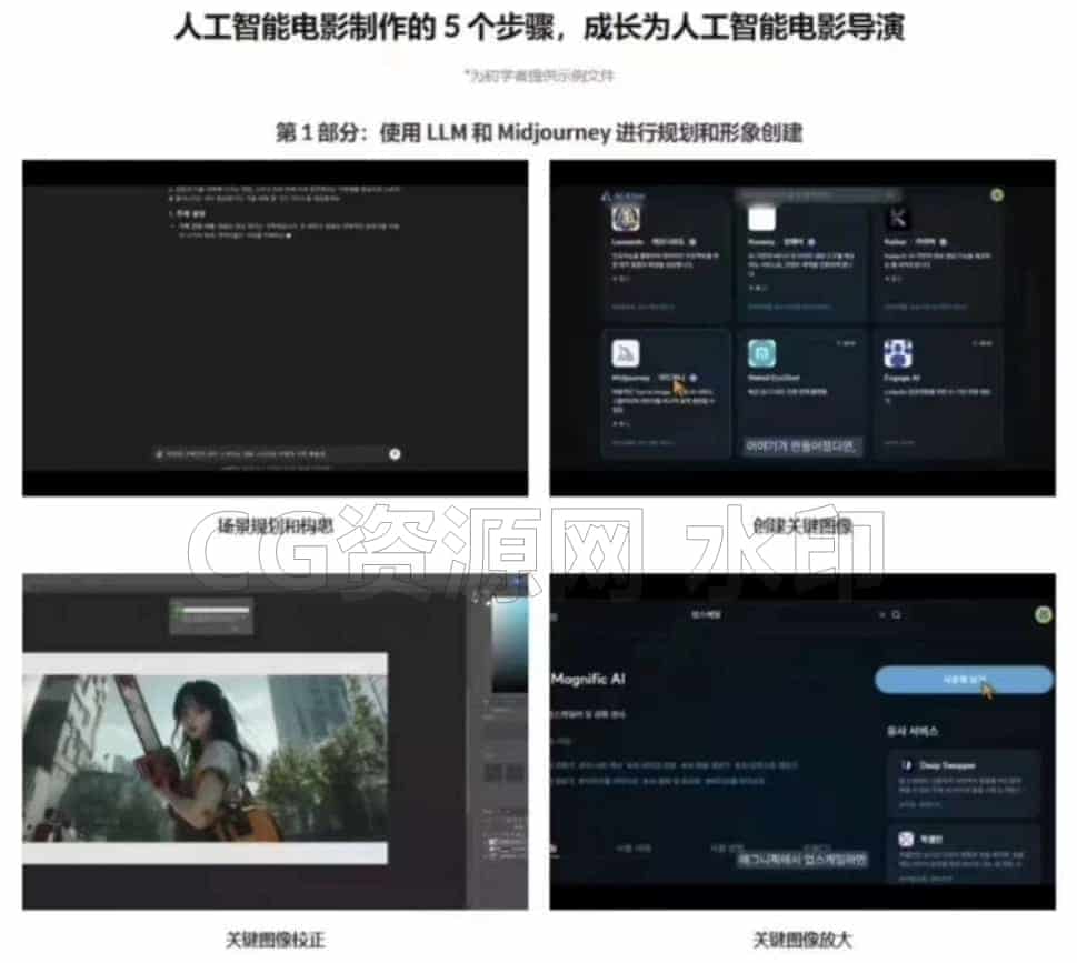 图片[7]-【Ai】制作电影全流程教程影视短视频创作 AIai写剧本/MJ/Runway/Luma/deepseek/混元大模型等-B站/公众号:特效向