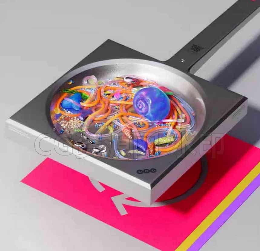 图片[5]-C4D&RS全流程模拟动态案例基础进阶学习分享【机翻中字】-B站/公众号:特效向