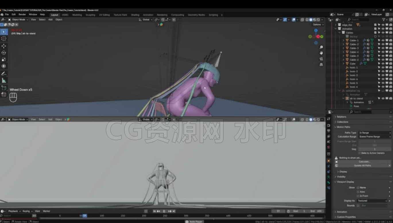 图片[2]-Blender科幻飞船电影场景建模渲染教程Blender 3D Create a Realistic Sci-Fi Movie Scene-B站/公众号:特效向