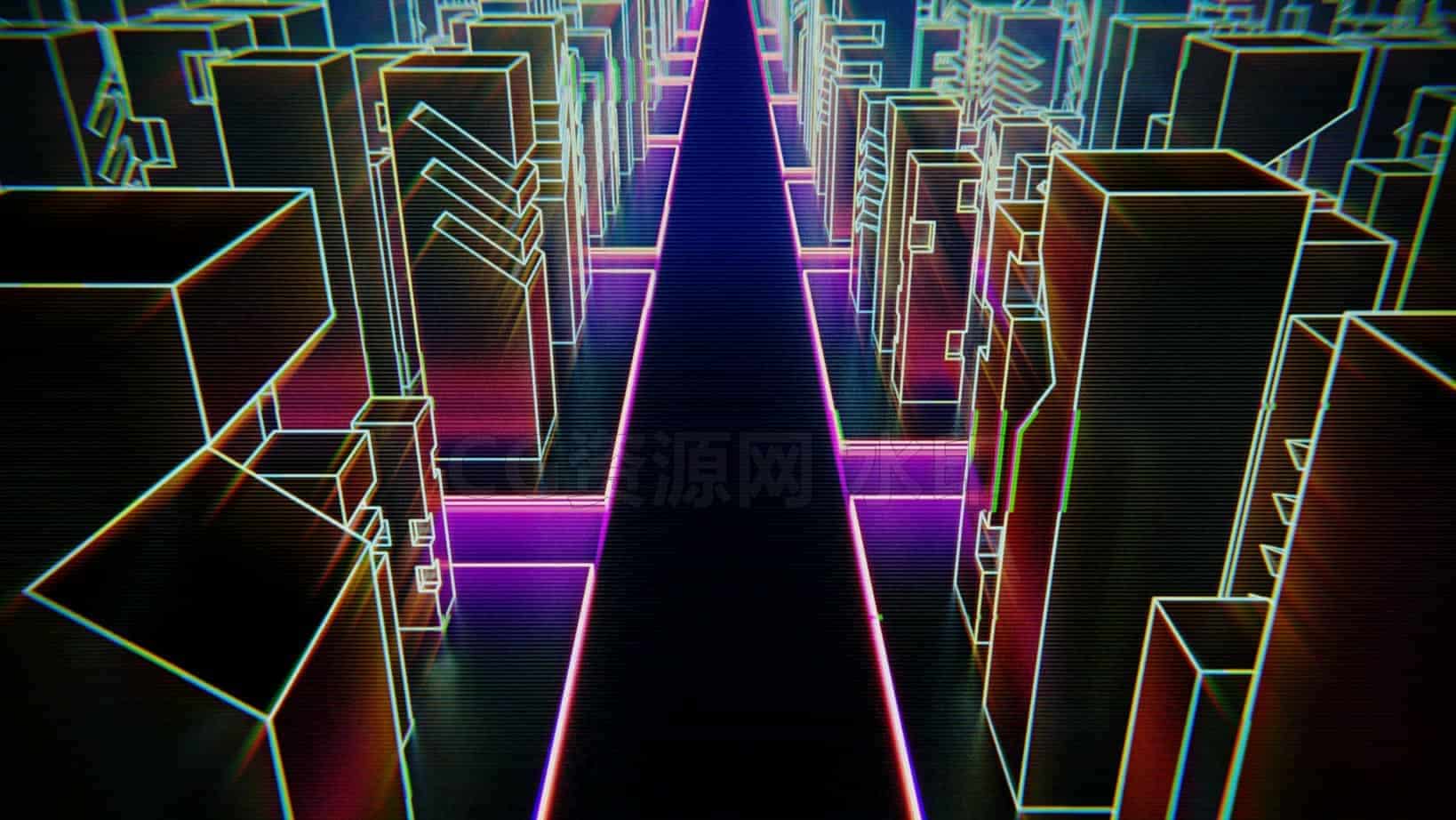 Blender炫酷百个转场效果工程场景文件003-B站/公众号:特效向