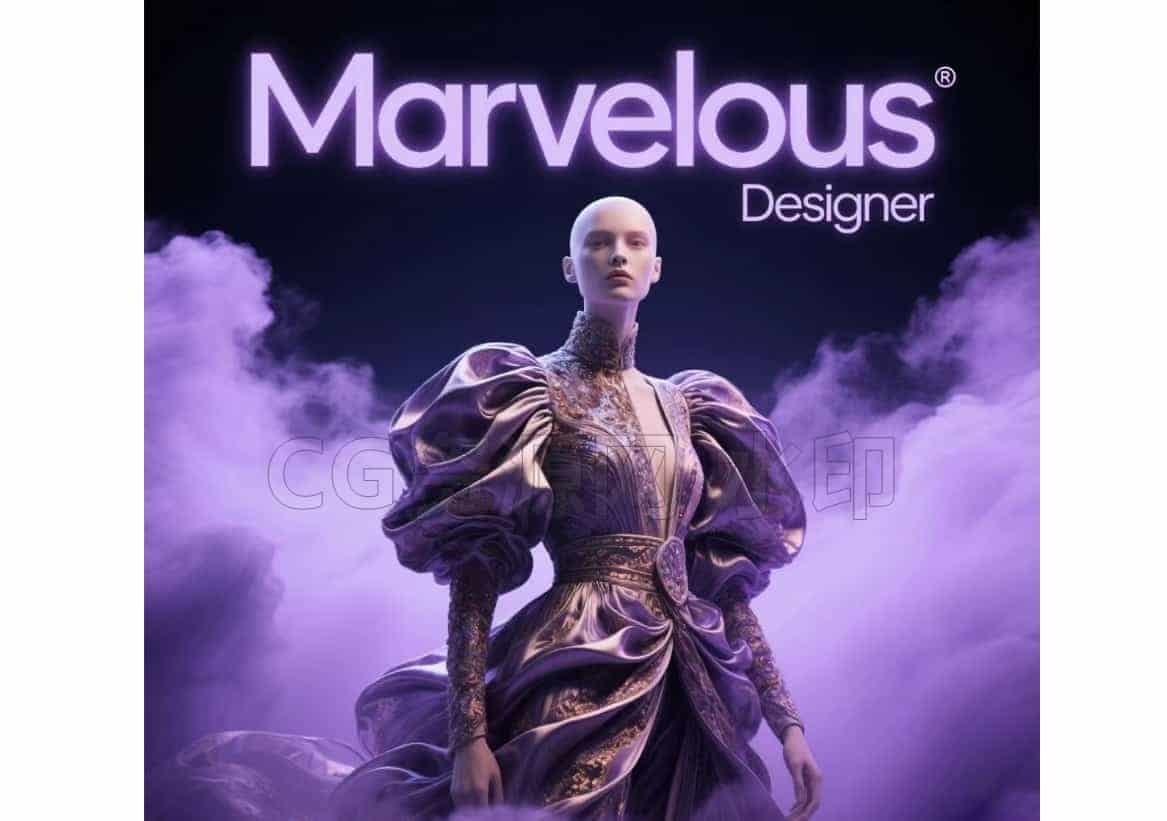 Marvelous Designer次时代人物服装设计建模-B站/公众号:特效向