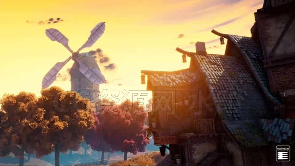 图片[2]-UE5模型UE4风化乡村村庄模型通用 虚幻引擎 场景素材-B站/公众号:特效向