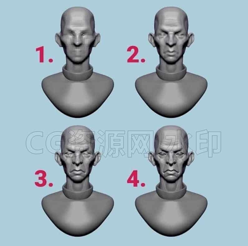 图片[3]-Zbrush雕刻流程快速上手教程-B站/公众号:特效向