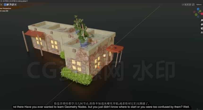 图片[2]-Blender全几何节点终极课程-B站/公众号:特效向