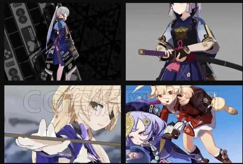 图片[3]-COLOSO – Creating Cel-Shaded Character Animations with Blender – 3DCG Animator, Hirao-B站/公众号:特效向