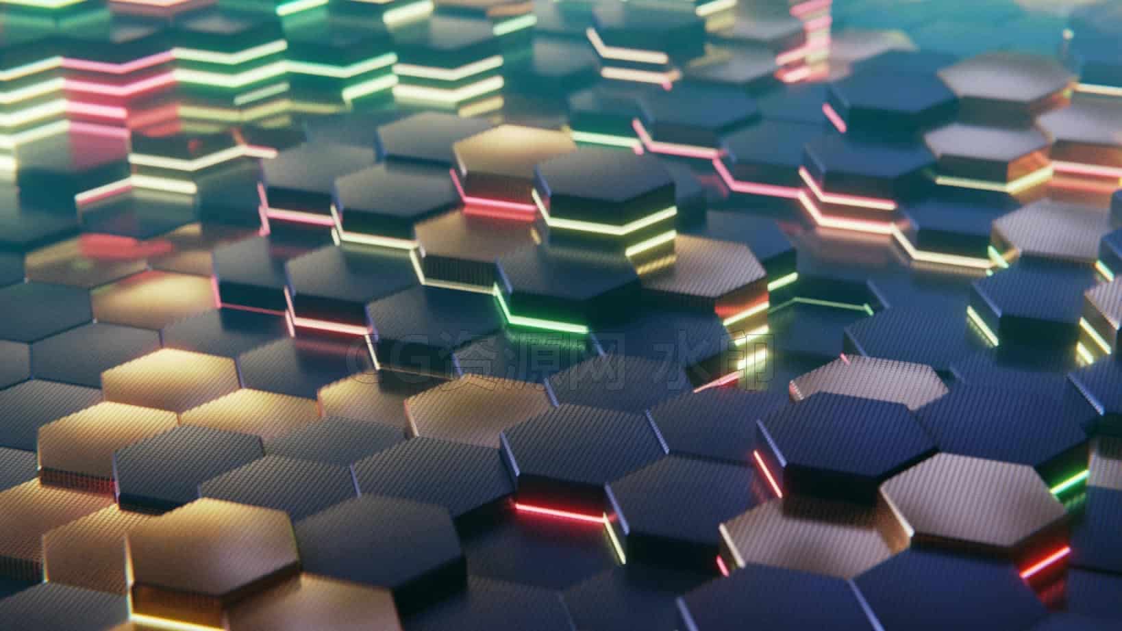 Blender炫酷百个转场效果工程场景文件047-B站/公众号:特效向