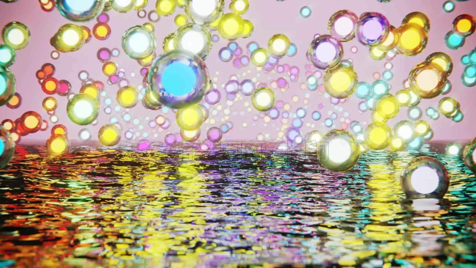 Blender炫酷百个转场效果工程场景文件053-B站/公众号:特效向