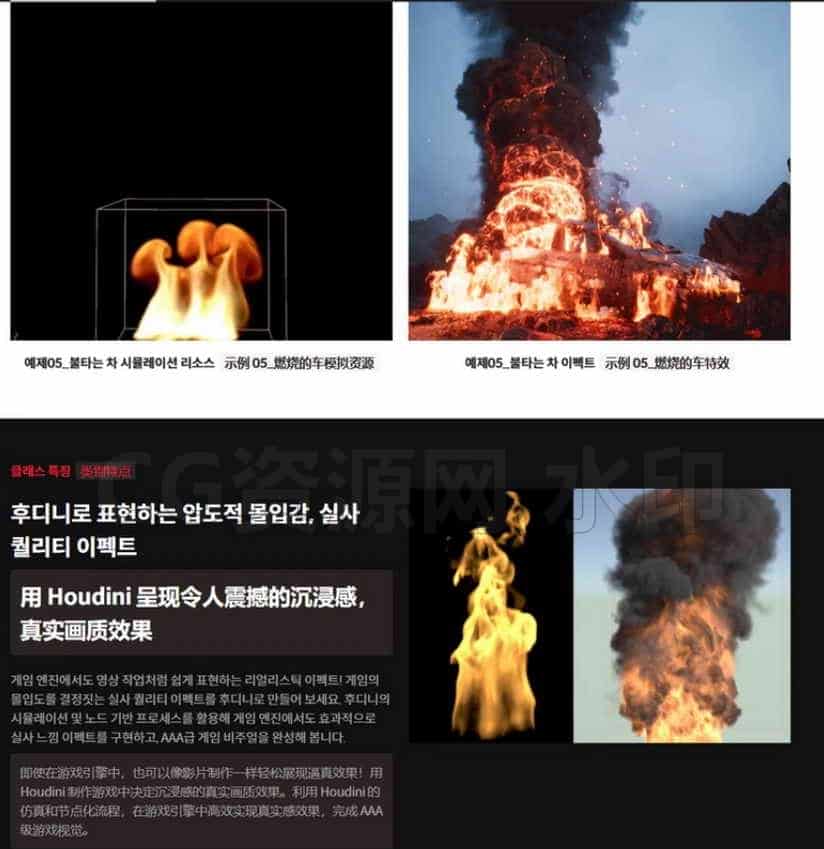 图片[5]-UE5&Houdini 失落方舟七Niagara特效第七期 Houdini Pyro与UE制作3A级爆炸火焰-B站/公众号:特效向